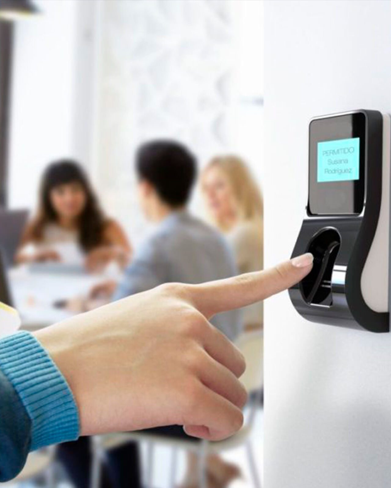 Control de acceso biométrico para empresas
