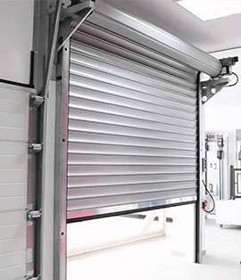 Puertas Enrollables con motor lateral